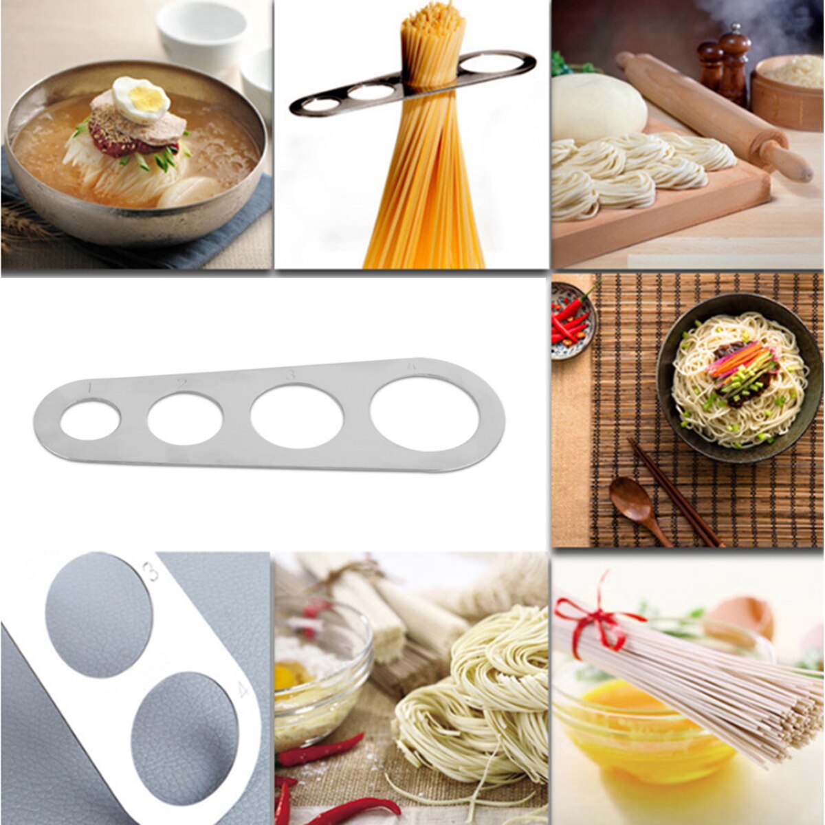 Pasta Spaghetti Measurer Tool Stainless Steel Kitchen Gadget Durable