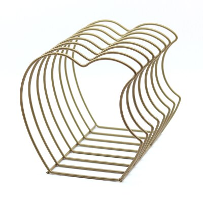 1 Pc Nordic Metal Bookends Shelf Holder Triangle 9 Grid Wrought Iron Desktop Storage Rack Bookshelf File Magazine Rack Organizer: I