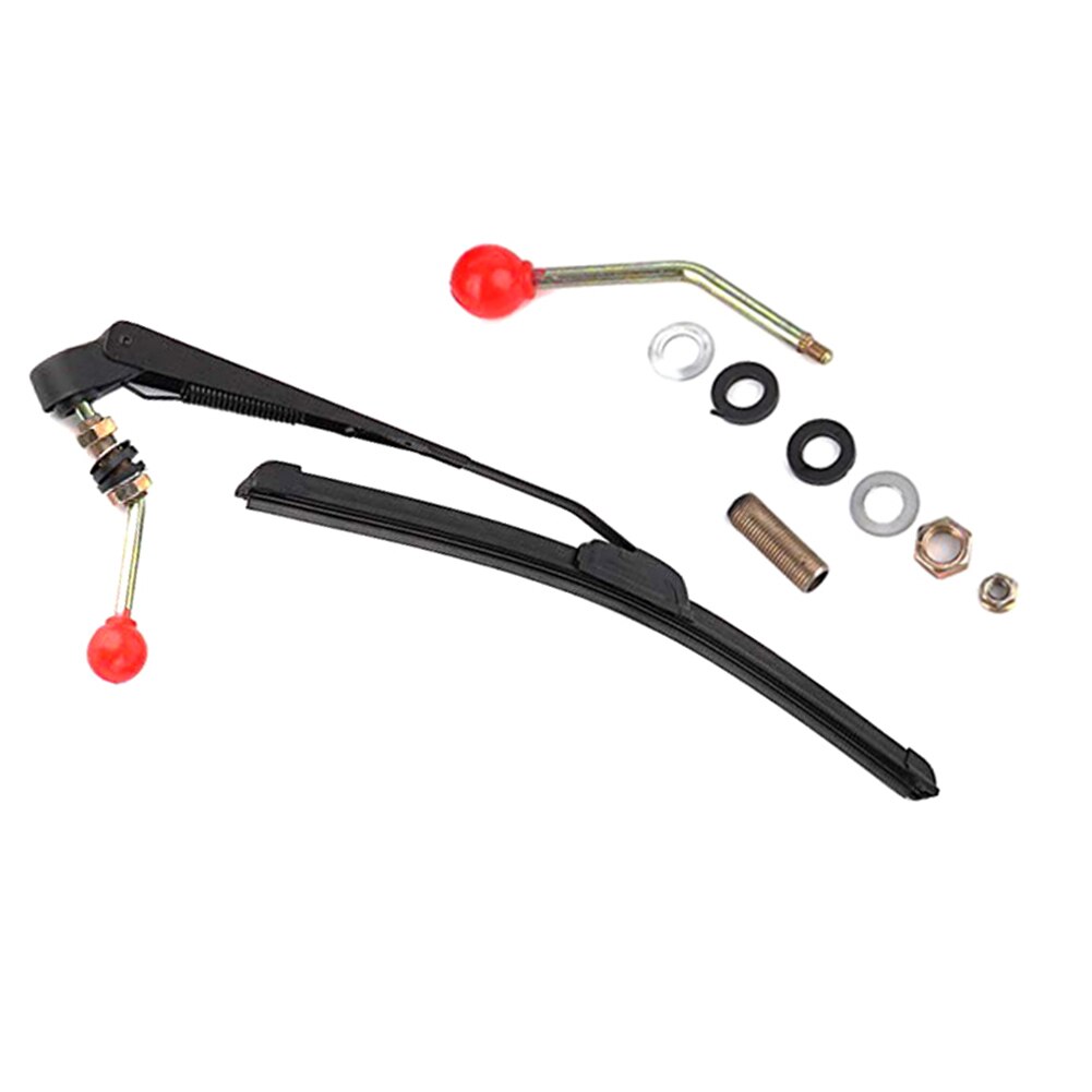 Hand Operated Front Windshield Wiper Car Manual Wipers Universal Wiper Kit Car Styling