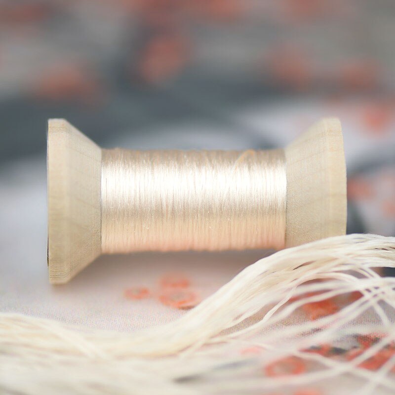 Reddish brown embroidery thread/practical mini spool/suzhou embroidery thread /DIY common thread: 1