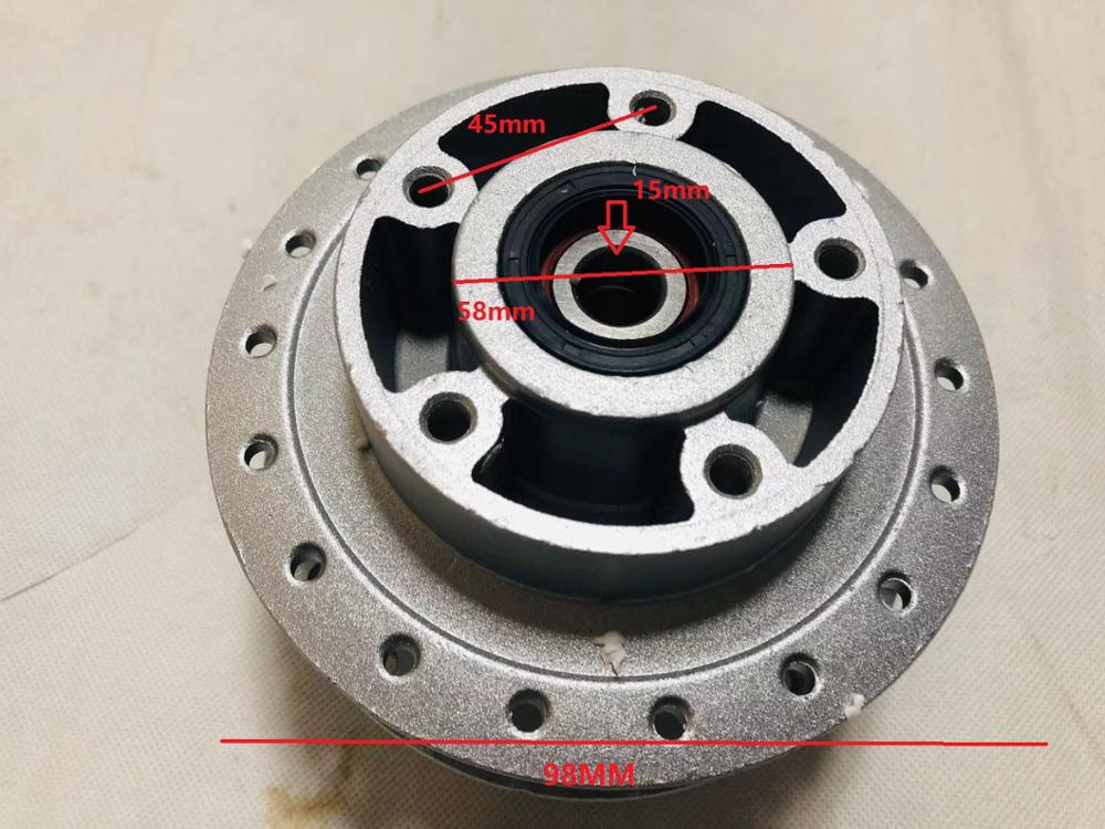 Rear CG125 Aluminum Motorcycle Wheel Rim Hub