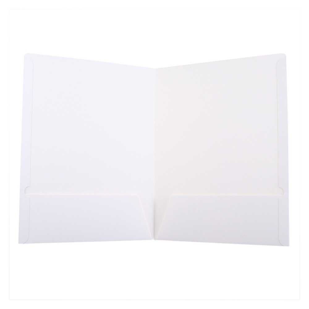 12Pcs A4 2 Zakken Kraftpapier Bestandsmap Bruin Houder Document Map Office Project Bestand Presentatiemap (Rood)