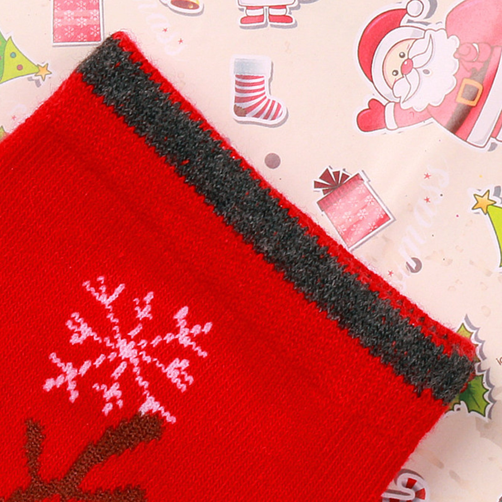 Christmas Pattern Printing Socks Winter Warm Cotton Middle Tube Socks Unisex YS-BUY