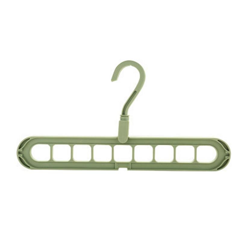 Drying Rack Balcony Clothes Drying Rack Wall Mounted Clothes Drying Rack Bathroom Drying Rack Indoor Space Saving 8 Holes: GREEN-1