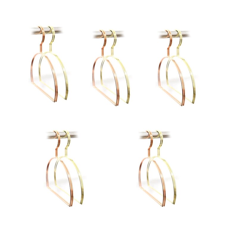 10 Stks/partij Multifunctionele Sjaal Riem Ronde Kleerhangers Iron Ronde Hangers Sjaal Hangers Metalen Ronde Hanger: Default Title