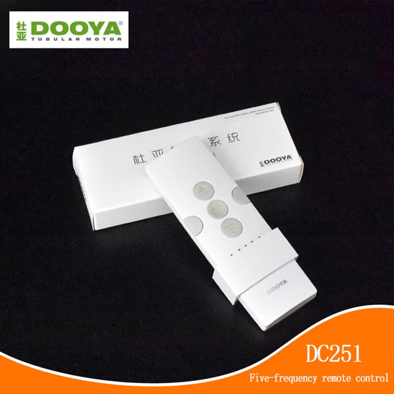 Dooya DC251 Vijf-Frequentie Controle Motor Afstandsbediening Voor Dooya Zonnebloem Aladdin Motor