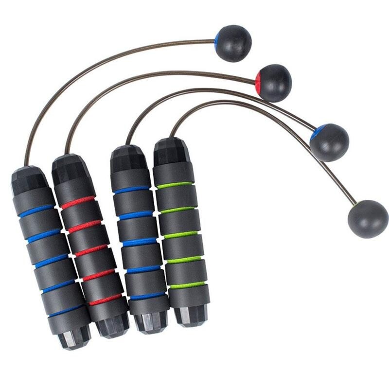 1 Pcs Springtouw Lager Gewicht Verstelbare Stalen Draadloze Sprong Touw 3M Cordless Fitness Crossfit Jump Rope Voor Boksen