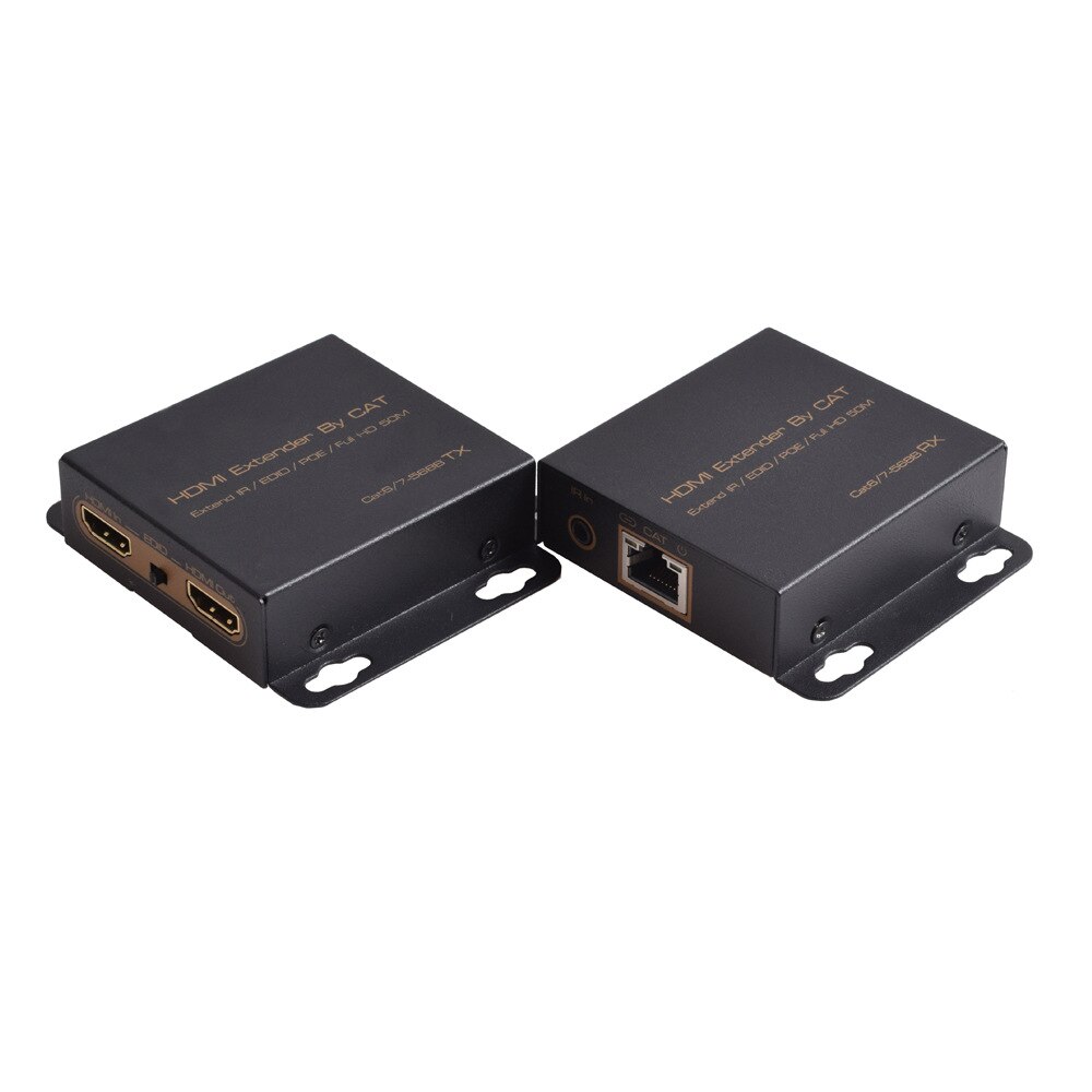 HDMI-CAT-HDMI Extender Hdmi 50M Extender Single-Ended Voeding 07M1