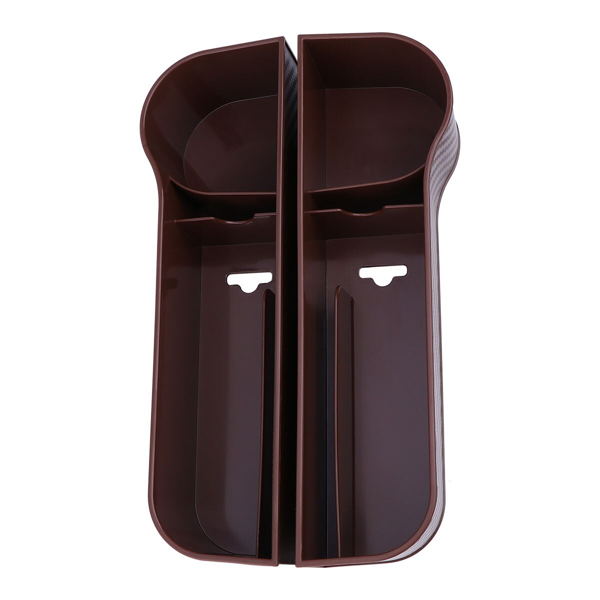2pcs Durable Plastic Simple Practical Storage Car Seat Box for Man Woman