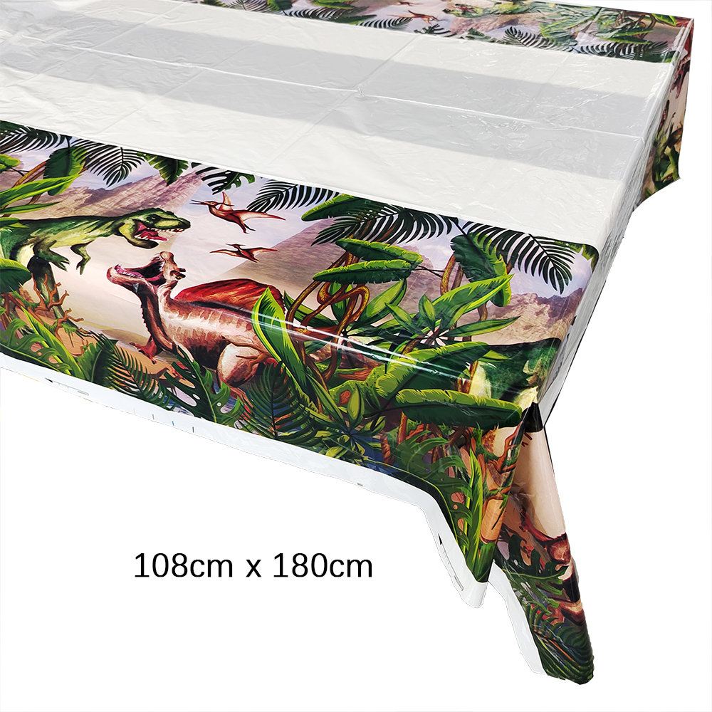 Dinosaur Disposable Tableware Dinosaur Theme Paper Plate Cup Birthday Party Decorations Safari Jungle Party Supplies Baby Shower: Orange