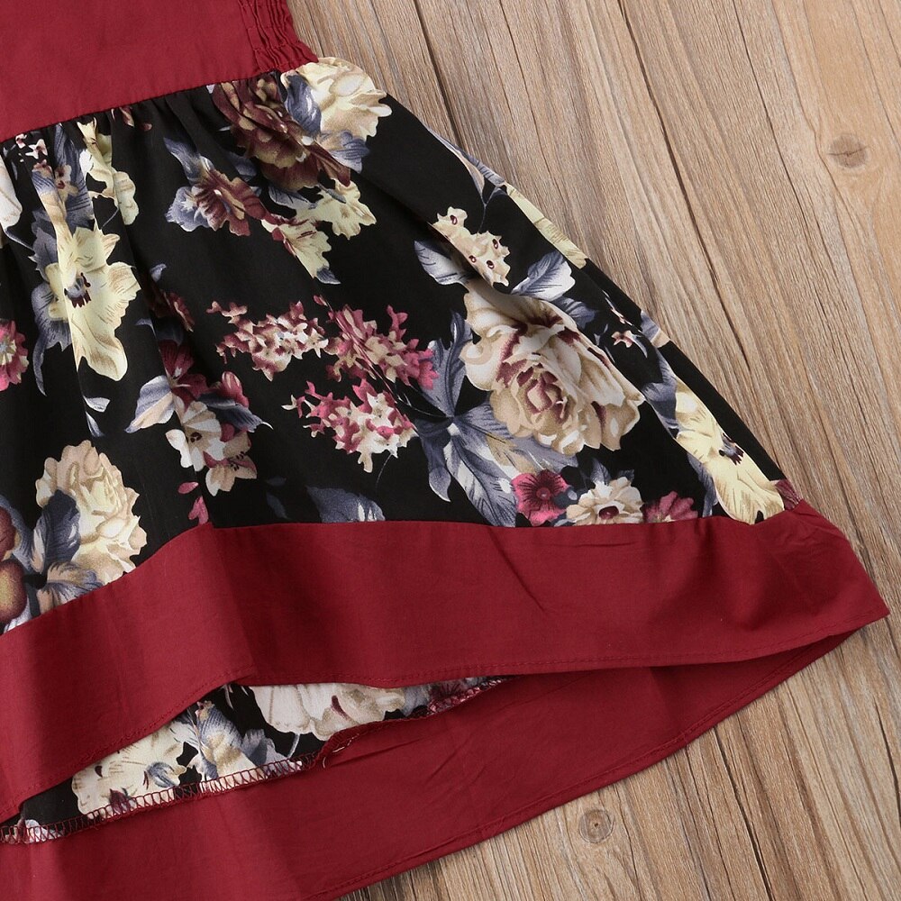 Toddler Baby Girl Strap Dress * Brand Style Party Formal Print Princess Tulle Floral Dress Sundress