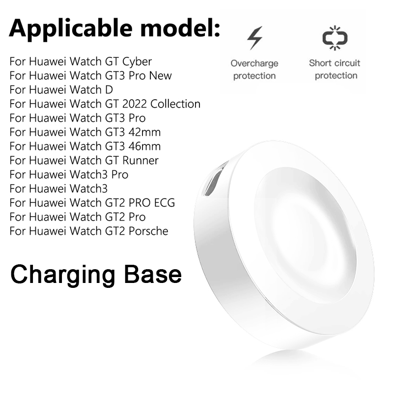 Cable de carga rápida para Huawei Watch 3 GT2 GT3 PRO, cargador magnético USB para Huawei Watch GT GT2 GT2e Honor Watch GS Pro Magic 2: Verde oliva
