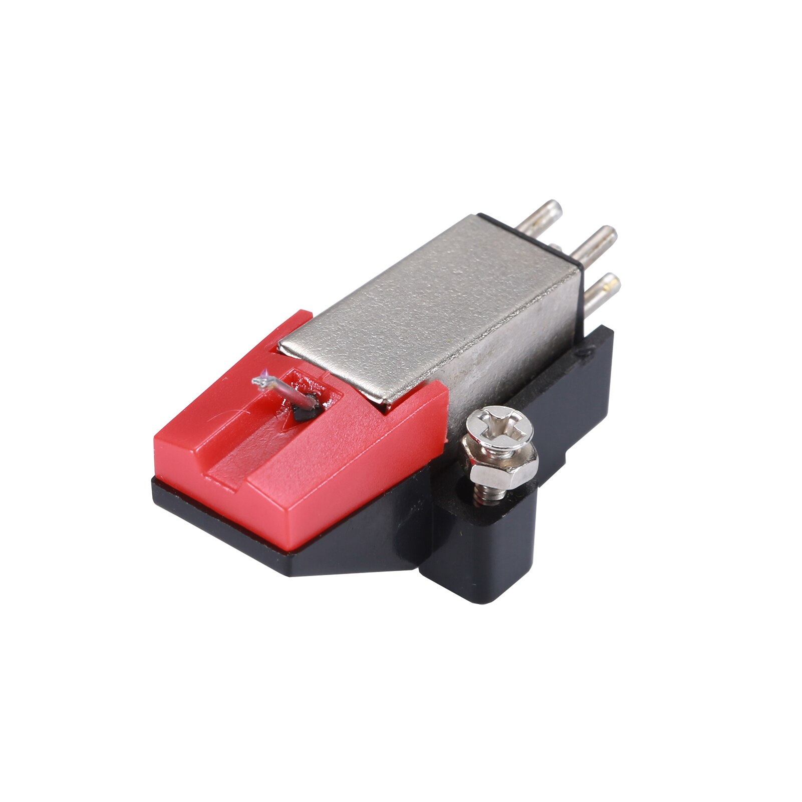 Dual ziehen um Magnet Plattenspieler Patrone mit Stereo Stift Nadel Vinyl Plattenspieler Phonographen Stift Ersatz Zubehör