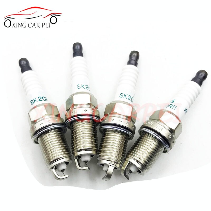 4 pezzi sk20r11 90919 01210 candele tutto'iridio JP per Toyota Scion Lexus GS400 GS430 GX470 LS400 LS430 LX470 SC430 terra crociera