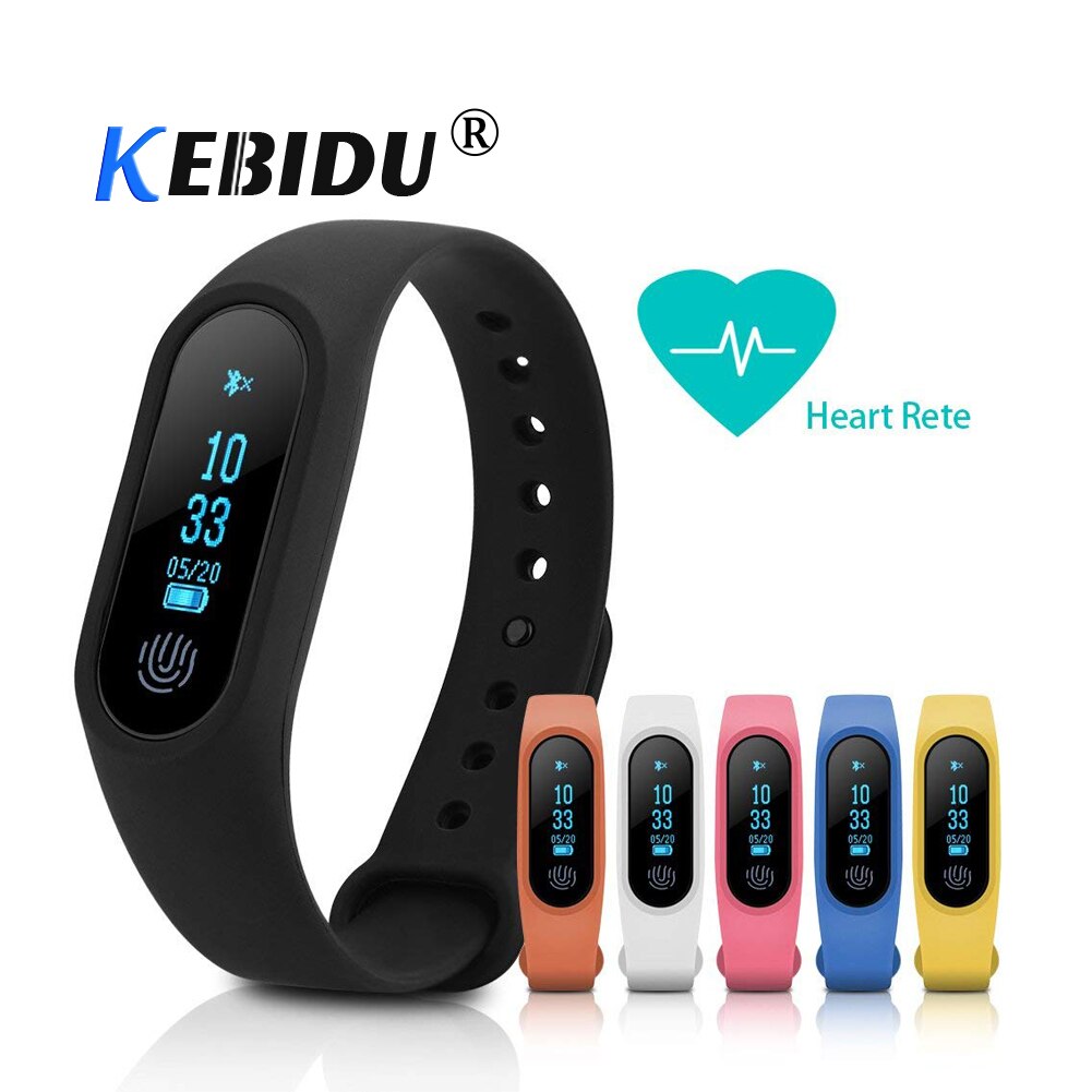 Kebidu Sport M2 Band Fitness Armband Bluetooth Smart Polsbandje Hartslagmeter Smart Band Polsband Voor Android Ios