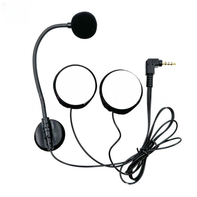 Auriculares para casco de motocicleta con doble altavoz, superior, ideales para motociclismo, 32 Ω, 3,5 mm