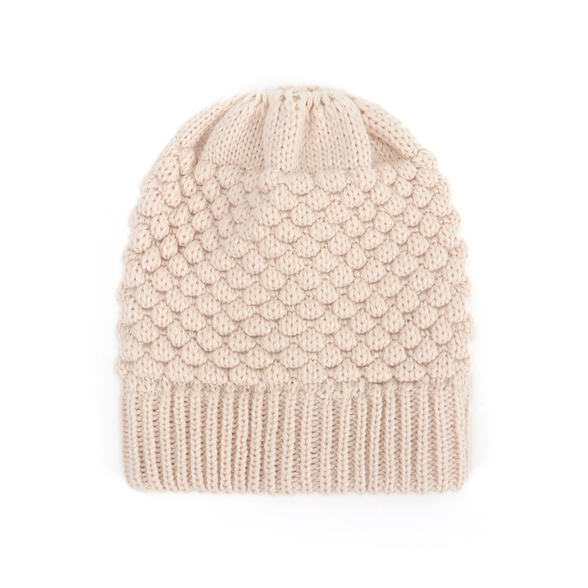 Gorro de punto elástico de punto para mujer, gorrito de punto para mujer, gorros para mujer, gorros cálidos para Otoño e Invierno: 8