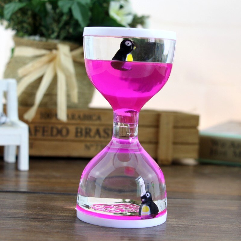 Animal marin , grande tasse, gouttes d&#39;huile, sablier, minuterie, ornement du musée marin, d&#39;anniversaire pour enfants: Pink