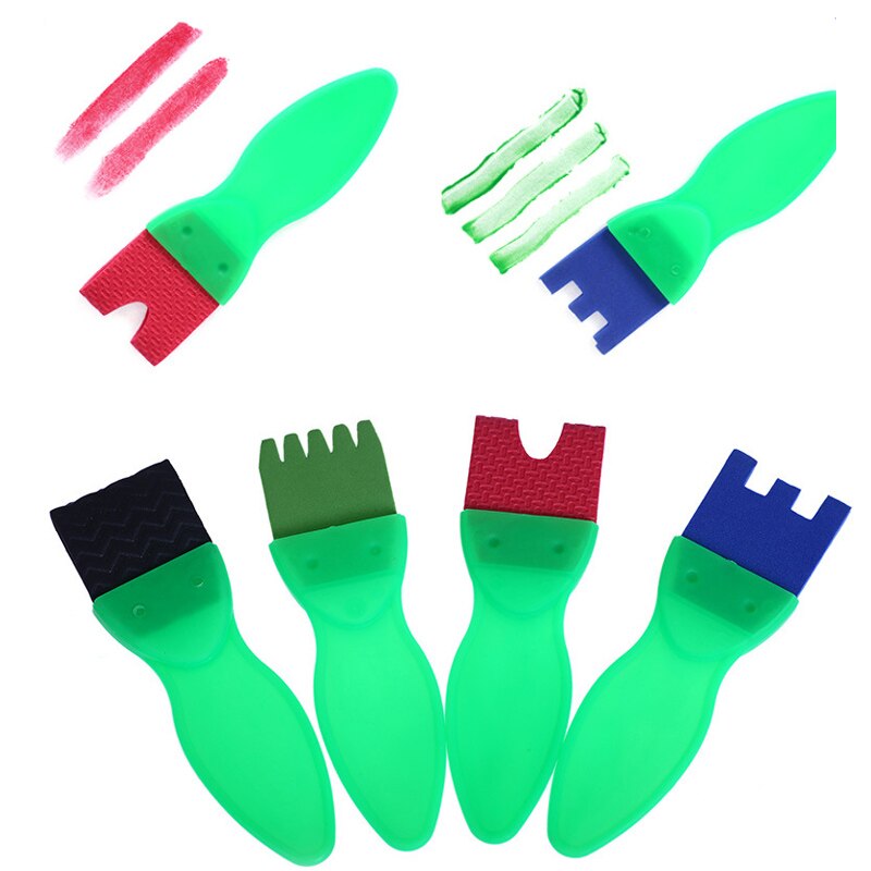 Graffiti Art Drawing Painting Supplies School Stationery Supplies Rotate Spin Sponge Foam Painting Roller Brushes