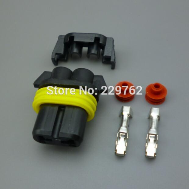 shhworldsea 9006 HB4 H10 Female Adapter Connector W/Terminal Pins HID Xenon Light Bulb Halogen Lamp Plug Socket 12 24v connector