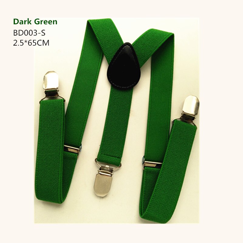 Bd003-  grønne serie unisex baby seler 3 klips på voksen seler y ryg børn seler: Mørkegrøn s