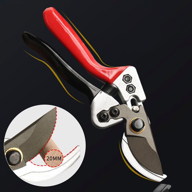 Pruner Tree Cutter Gardening Pruning Shear Scissor Stainless Steel Cutting Tools Set Home Tools Anti-slip