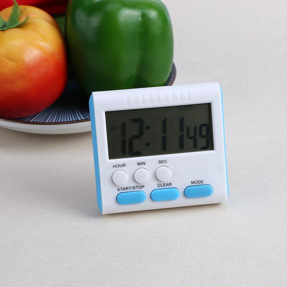 Multifunctionele Elektrische Lcd Digital Kitchen Timer Alarm Count Up Down Klok Voor Koken Bakken Keuken Accessoires