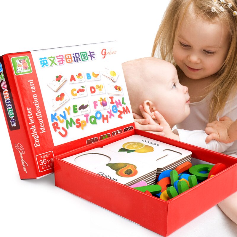 Bbsky Kids Fun Pocket Woord Flash Kaart Baby Educativos Leren Educatief Engels Tafel Spel Puzzel Speelgoed Kinderen C6: Default Title