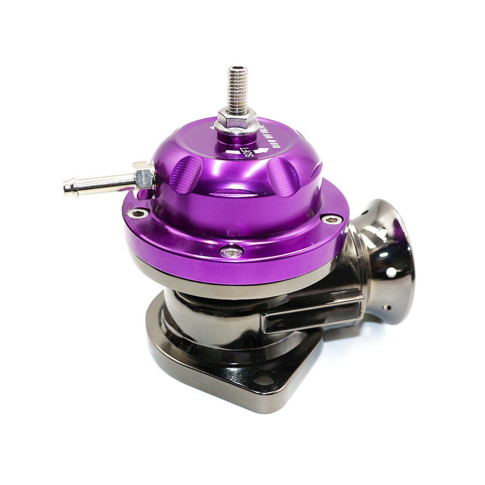 Type-rs turbo blow off ventil justerbar 25 psi bov med 63mm 2.5 "flange rør til gd-rs fv rz blow off ventil adapter l = 150mm