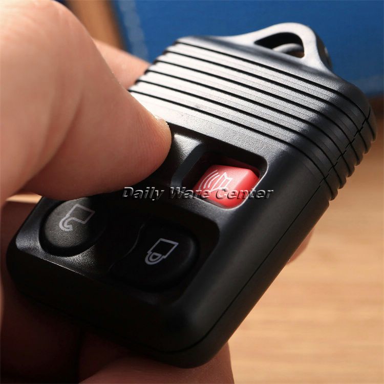Car Replacement 4Buttons Keyless Entry Remote Fob Transmitter Clicker Beeper Alarm Car Case Shell Cover for Ford Key Smart Locks