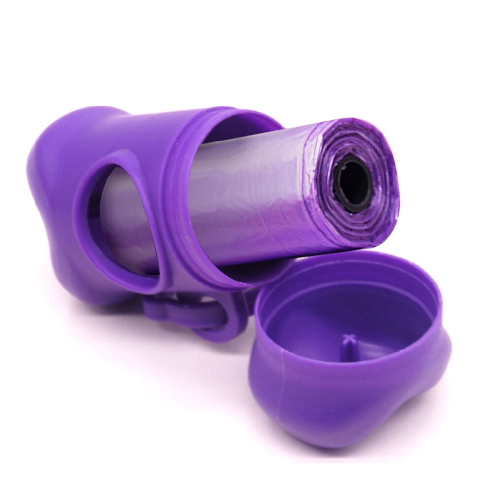 Pet Waste Bag Dispenser For Dog Waste Bag Holder - Plastic Garbage Bag Dispenser Carrier Case，Dog Pet 10 Roll Waste Poop Bags