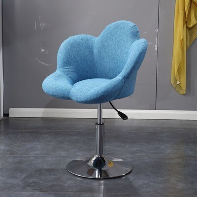 Chaise de chambre à coucher pour balcon, simple et mignon, tabouret à soulever avec disque amovible: blove - linen B