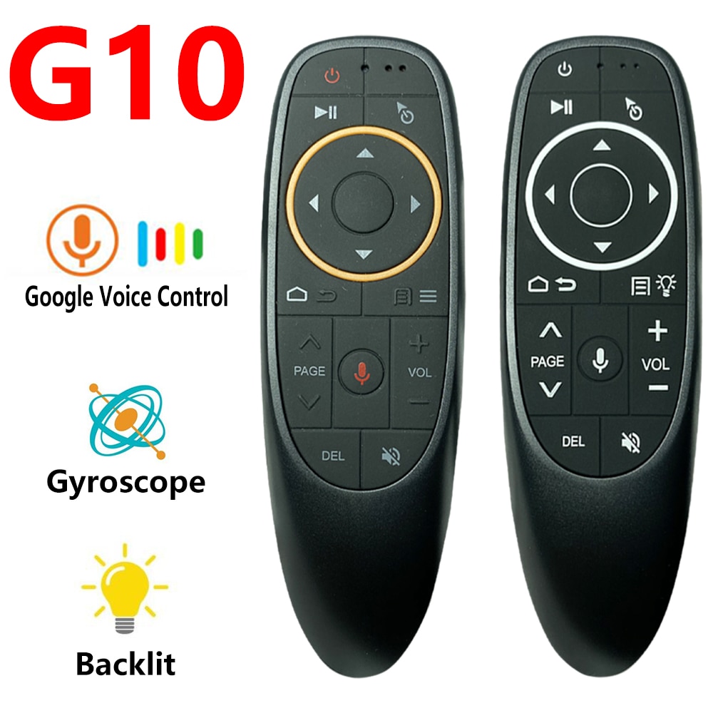 G10 G10S G10SPro Voice Air Mouse support Googel Voice Search and Assistant Android TV Box