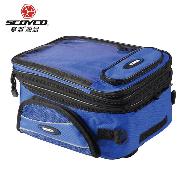 Motorcycle Fuel Tank Bag Motorcycle Bag Magnetic Double-Shoulder Backpack Motorcycle Oil Bag