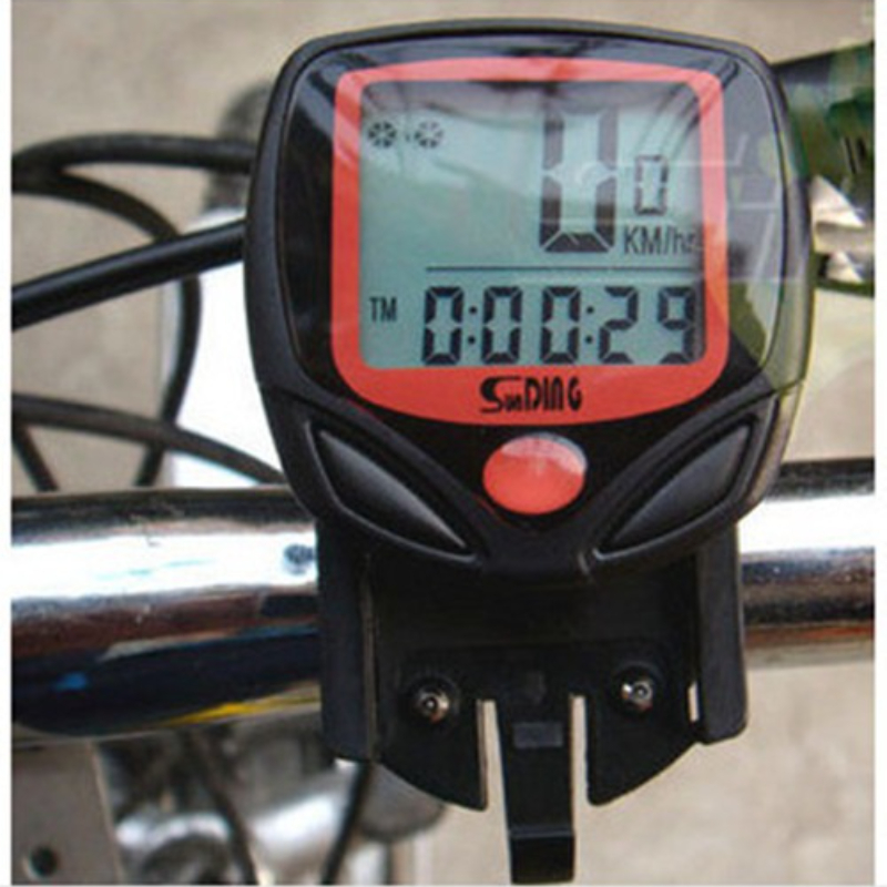 Bike Speedometer Bicycle Odometers Bicycle Speedometer Wired Bike Computer Waterproof Bike Odometer with LCD Display