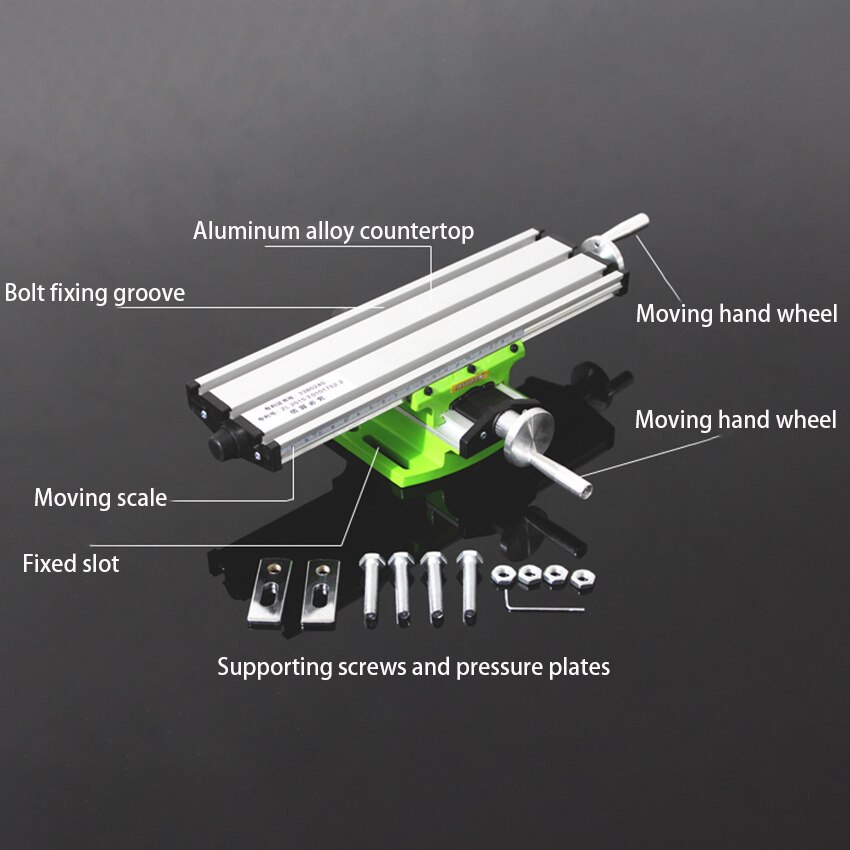 Multifunction Worktable Precision Milling Working Cross Table X Y-axis Working Table Compound Slide Table For Electric Drill