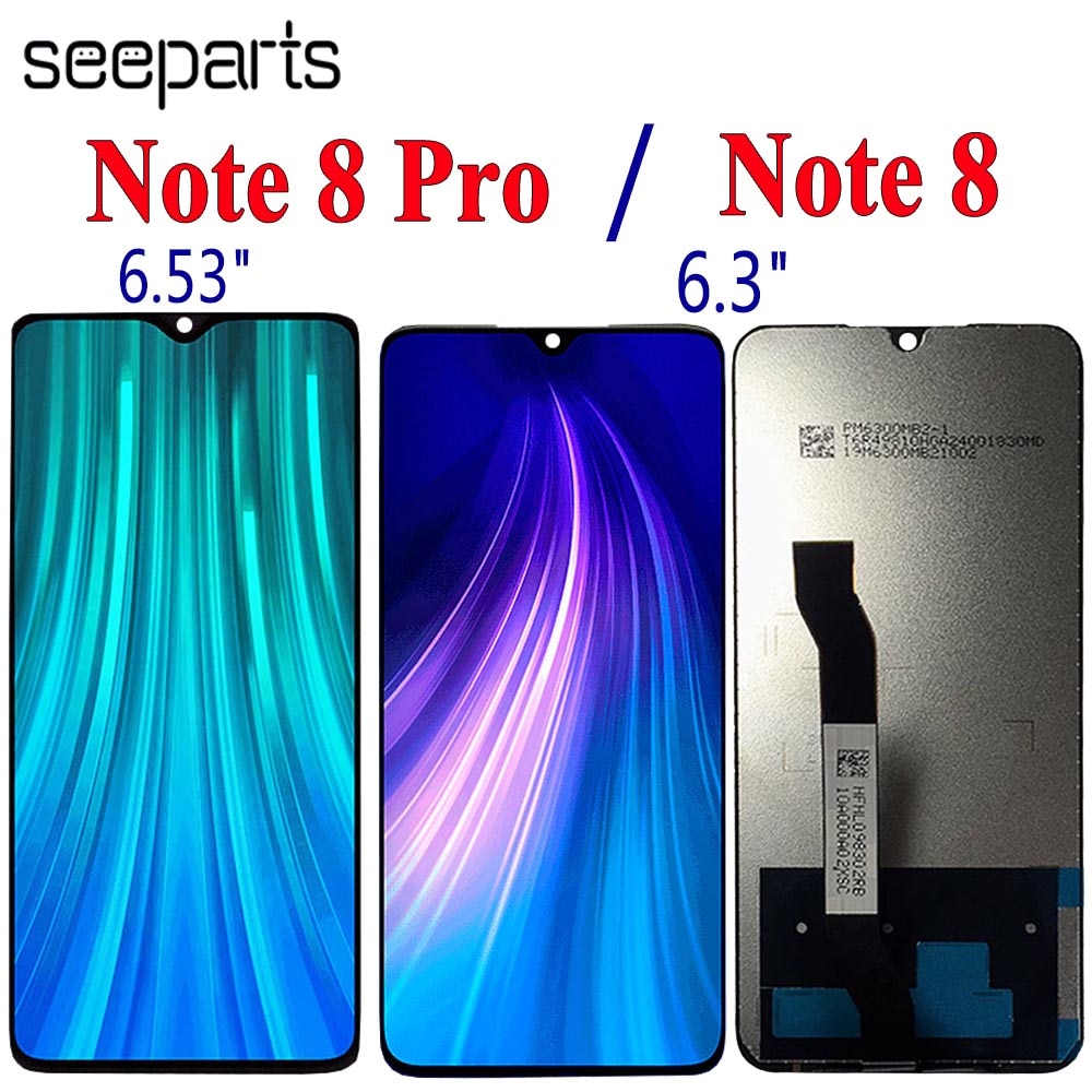 Voor Xiaomi Redmi Note 8 Pro Lcd Note8 Pro M1906G7I Display Touch Screen Vervanging Voor Redmi Note 8 Lcd M1908C3JH lcd Digitizer