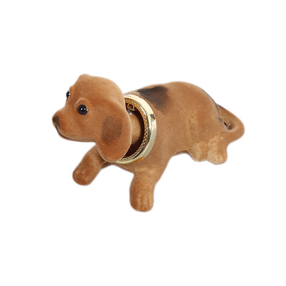 Simpatico cruscotto per auto, figura di cane, ornamento per auto, statua creativa, Bobble Bobbing, scuotendo la testa del cane per la decorazione del cruscotto dell'auto  34