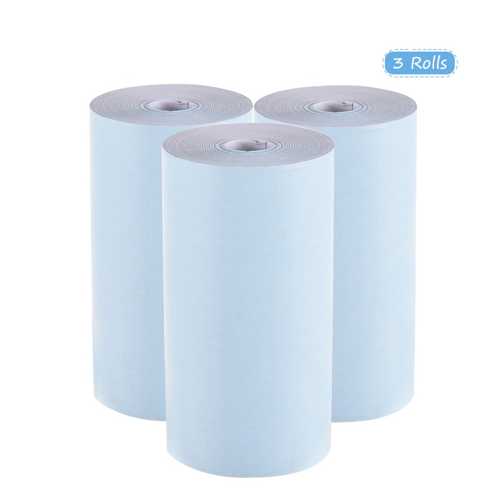 Thermal Paper Roll 57*30mm Clear Printing for PeriPage A6 Pocket Thermal Printer for PAPERANG P1/P2 Mini Photo Printer
