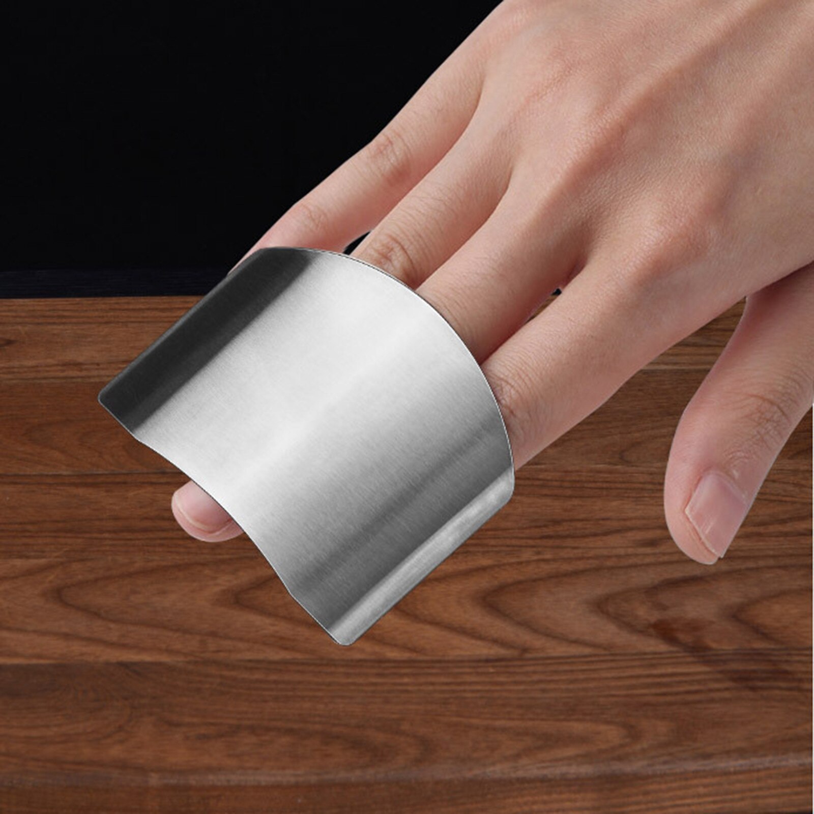 Vegetable hand protector Finger Guard For Cutting Stainless Steel Safe Slice Knife Guard Slicing Cutting kitchen tools