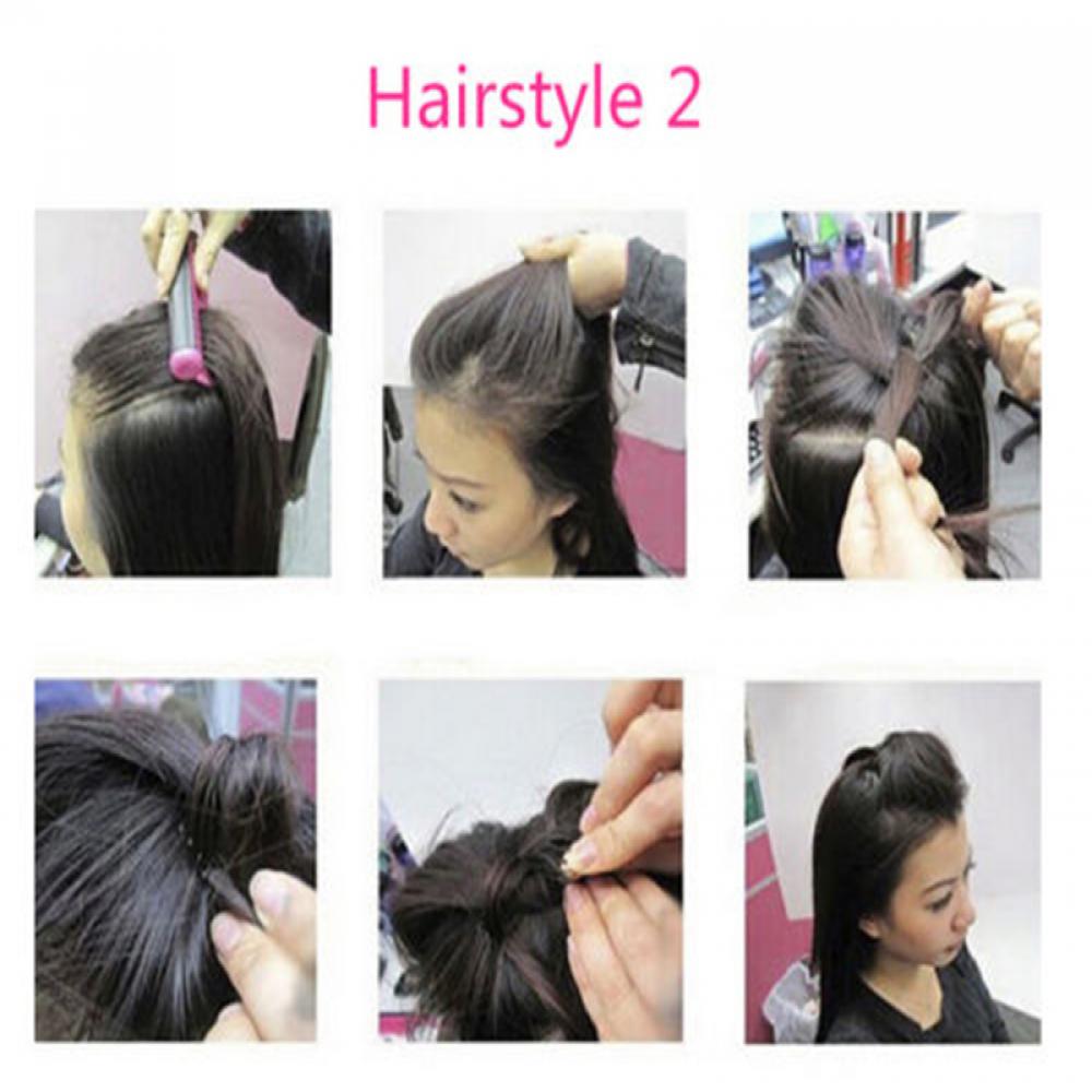 Magic Hair Braiding Styling Set Hairpin Holding Hair Braiders DIY Stick Bun Hair Accessories Braid Tool