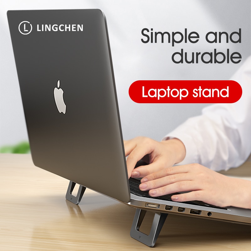 Licheers Laptop Stand Voor Macbook Pro Universele Desktop Laptop Houder Mini Draagbare Cooling Pad Notebook Stand Voor Macbook Air