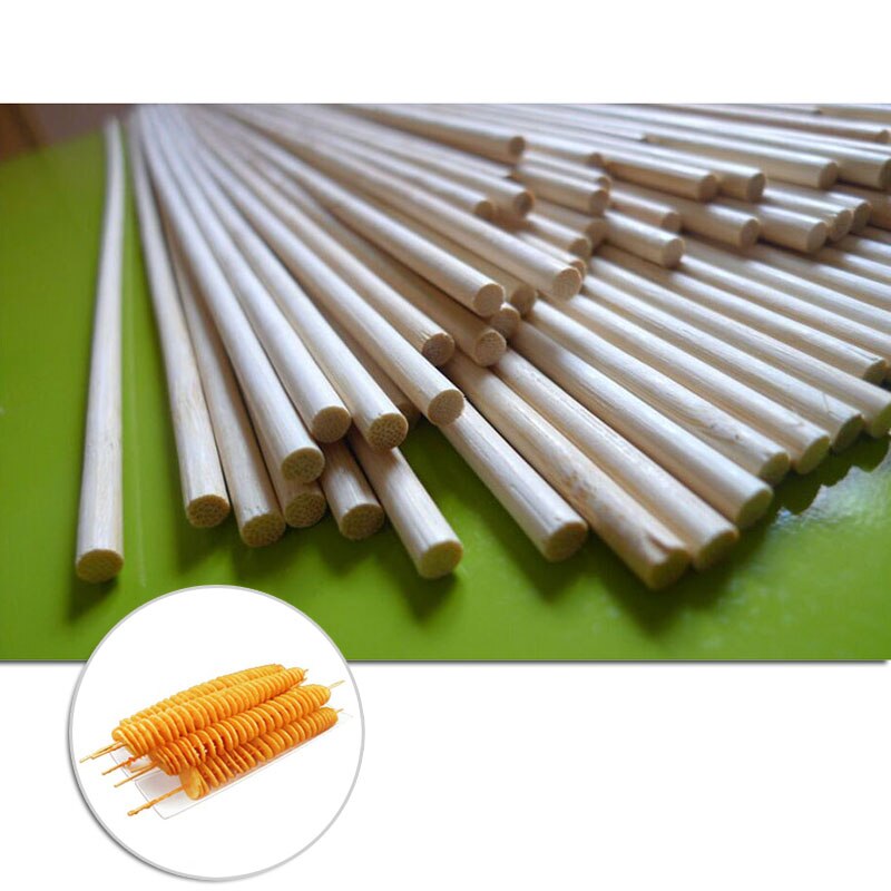 Juego de pinchos de madera para barbacoa, palitos de bambú Natural de para , 50x5mm, 250 unids/paquete,