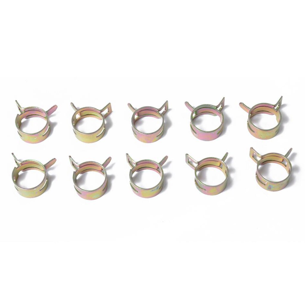 80Sets Mixed Spring Clips Fuel Hose Line Tube Pipe Air Tube Clamp Cooling System Replacement Part 6-15mm