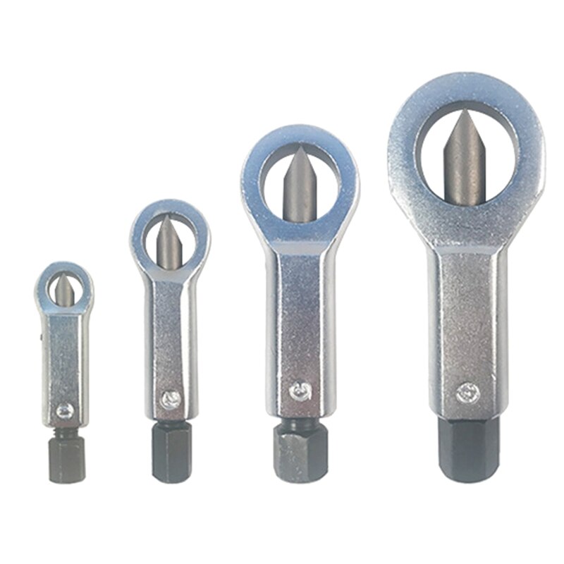 Extracción de tuercas de tornillo dañadas, herramientas de división para dividir tuercas dañadas y corroidas para aficionados al taller en casa, 85WC
