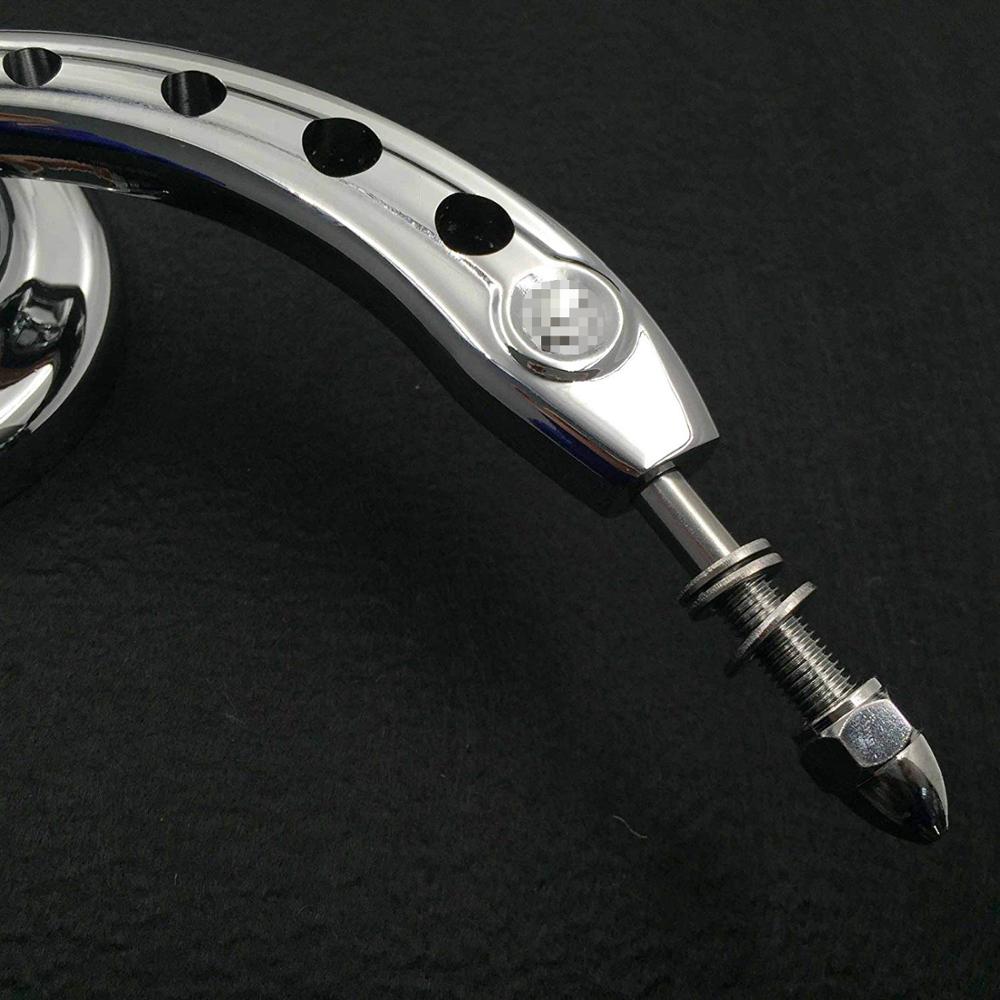 Afetermarket Motorfiets Spiegel Motorcycle Chrome Raindrop Side Spiegels Voor 1984 En Up Harley Davidson Touring Str