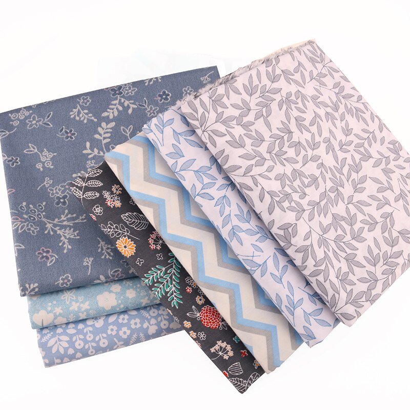 Nanchuang 7 stks/partij Bloemen Katoenen Stof Patchwork Textiel Voor DIY Handgemaakte Naaien Quilten Baby Kinderen Materialen 20x25cm