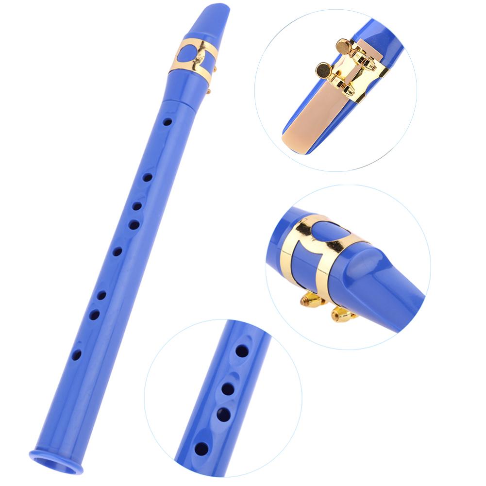 Mini Pocket Saxophone Light Weight Easy to Carry with 2 Reeds Woodwind InstrumentsAmateur Person