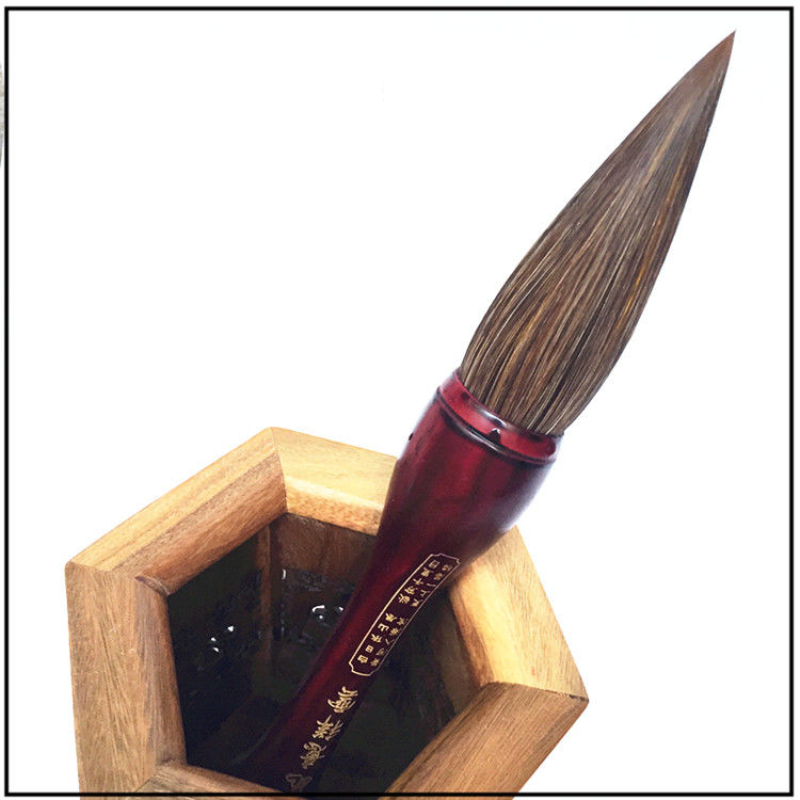 Extra Large Chinese Traditional Calligraphy Pen Landscape Painting Calligraphy Brush Couplet Calligraphy Pen Hopper-shaped Brush