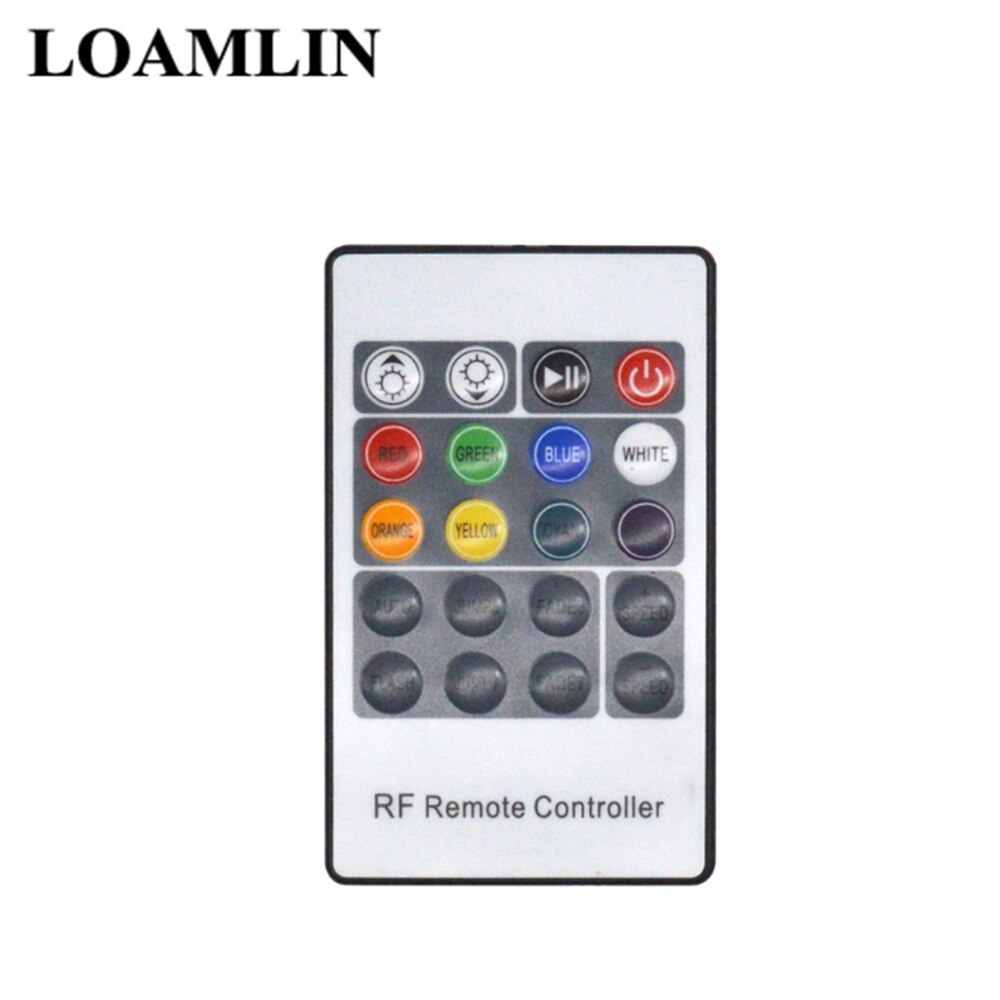 RF Remote RGB Led Controller 36A 360W DC12-24V 20keys Remote Controller for 3528 5050 RGB LED Strip Lights